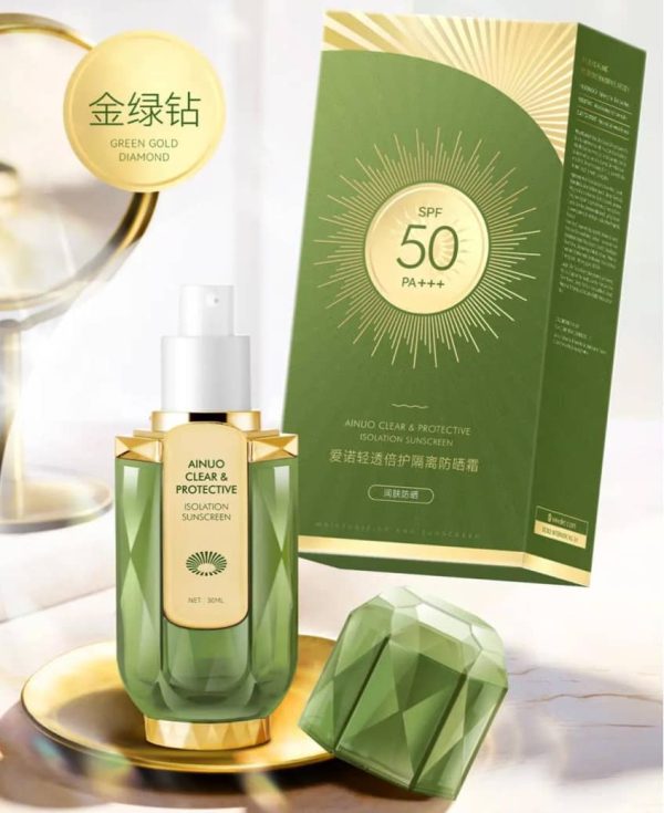 Kem chống nắng dưỡng da Ainuo Clear & Proteective 