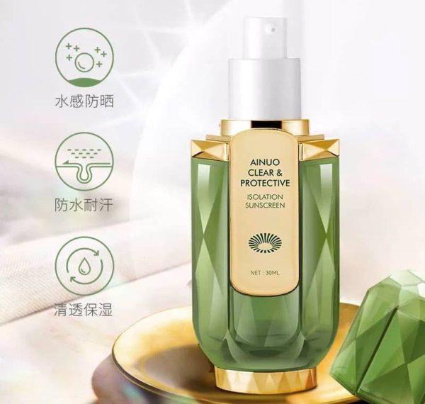 Kem chống nắng dưỡng da Ainuo Clear & Proteective 